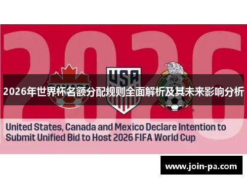2026年世界杯名额分配规则全面解析及其未来影响分析 2026年世界杯名额分配规则全面解析及其未来影响分析